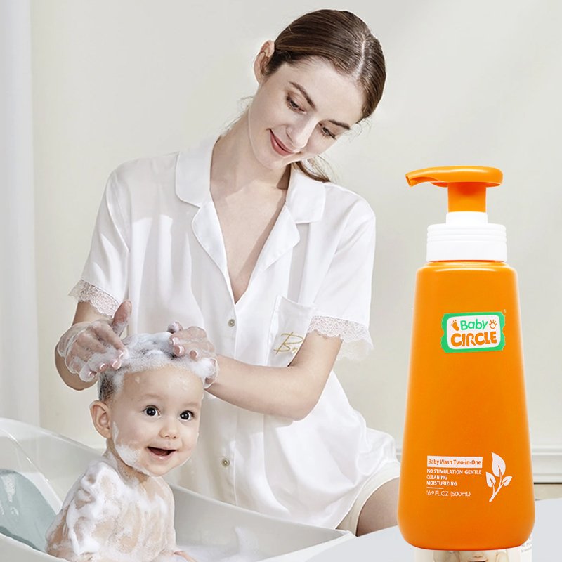 OEM/ODM Wholesale 500ml Comfort Baby Body Hair Care Refreshing Baby Shampoo And Shower Gel 2 In 1