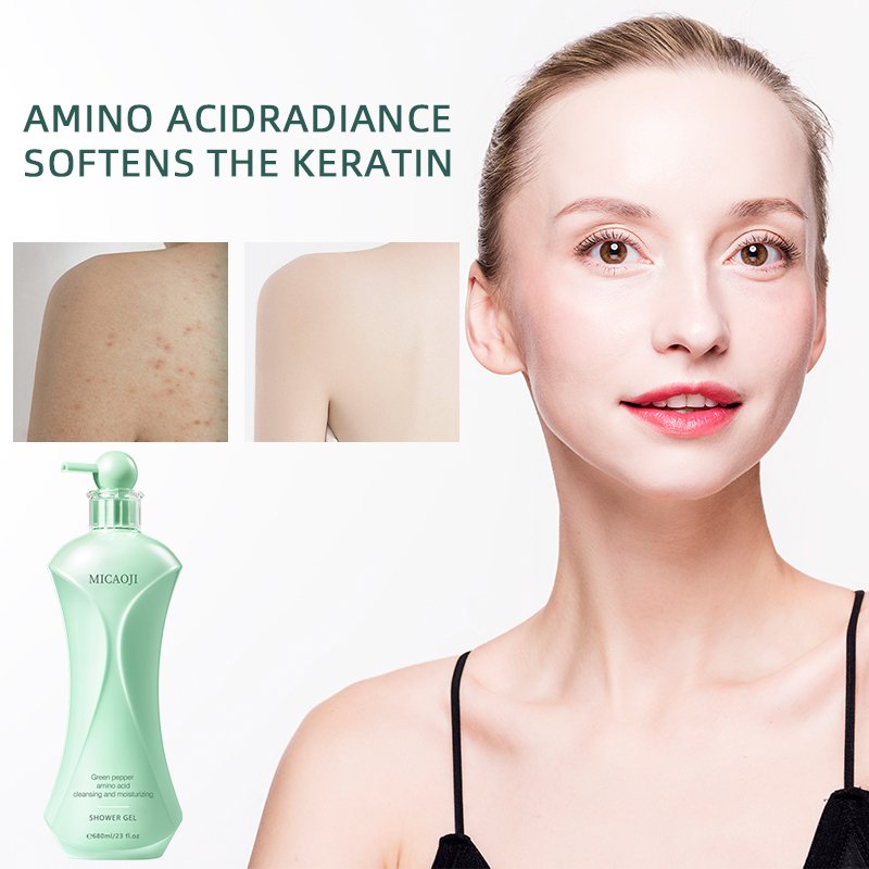 OEM ODM high quality Green prickly ash amino acid Cleansing body wash