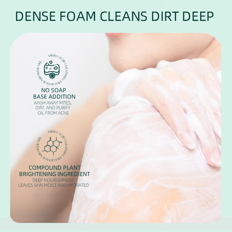 OEM ODM high quality Green prickly ash amino acid Cleansing body wash