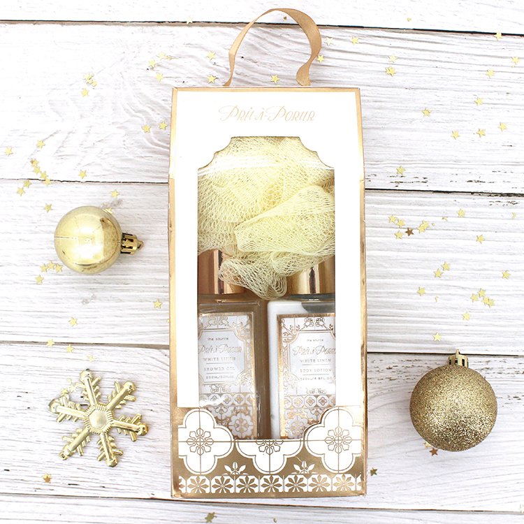 Bath Deep Nourish Moisturizing Christmas Gift Set Body Lotion Shower Gel Bath Salt For Woman