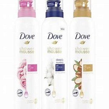 Gentle on Skin Body Wash Dove Bath Foam for Refreshing Skin