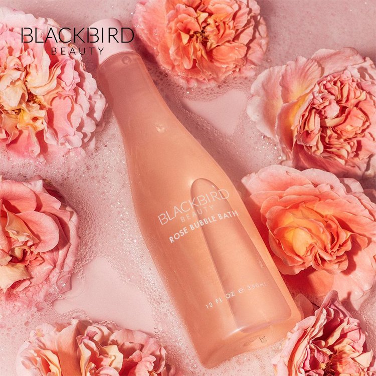 Rose Flavors Body Wash Private Label Body Cleansing Whitening Shower Bath Gel