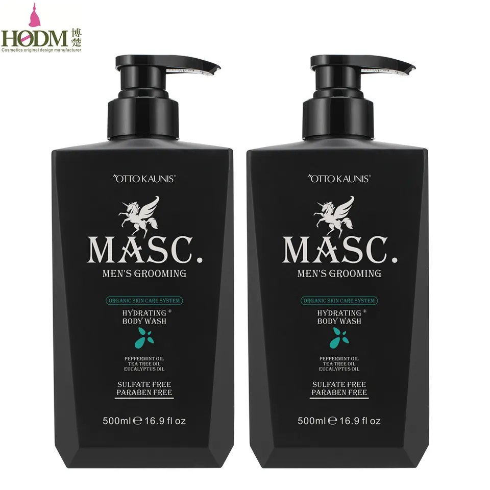 Vegan Daily Moisturizing Lemon Refreshing Shower Gel Body Lotion Wash for Sensitive Skin