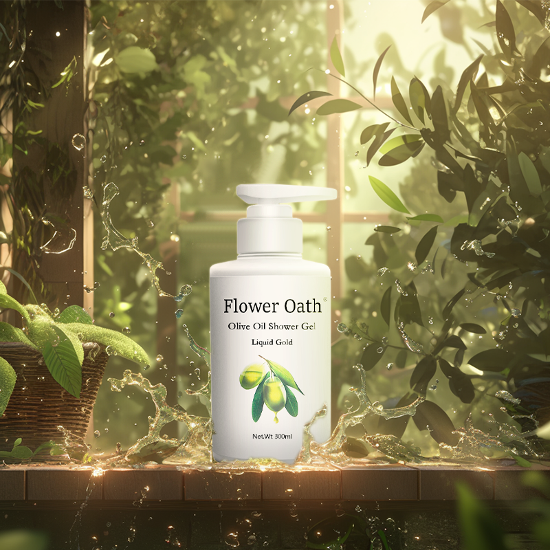 Olive Oil Shower Gel Reduces Fine Lines Delays Aging Prevents Dryness as a Skin Care Agent Moisturizes the Whole Body