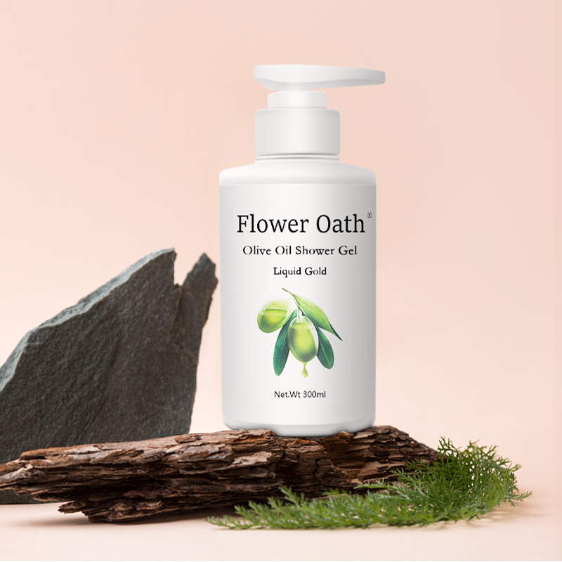 Olive Oil Shower Gel Reduces Fine Lines Delays Aging Prevents Dryness as a Skin Care Agent Moisturizes the Whole Body