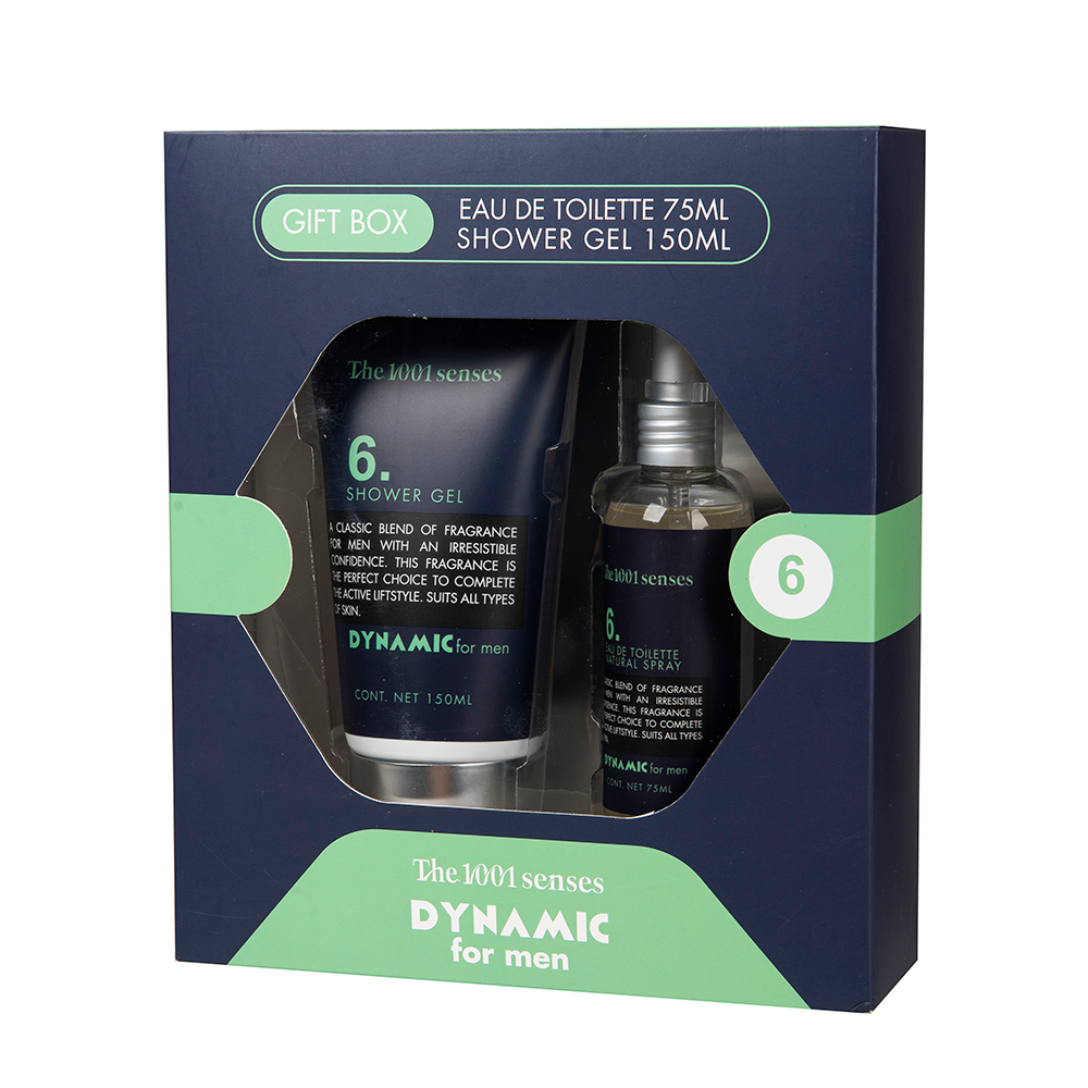 New Design Boy Men Body Gift Set Long-Lasting Men's Body Wash Care Shower Gels 150ml Natural Spray 75ml Christmas Present