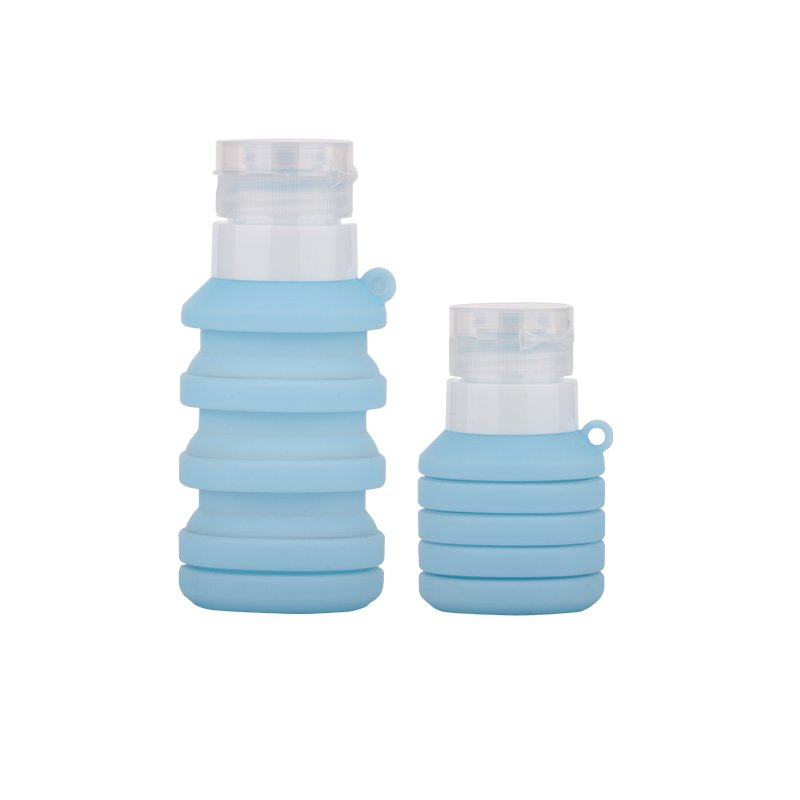 110ml Travel Silicone Refillable Bottle Lotion Soap Shampoo Shower Gel Squeeze Tube Bottling Cosmetic Empty Liquid Container