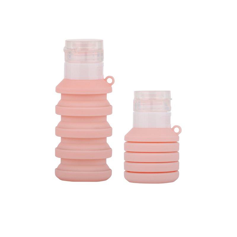 110ml Travel Silicone Refillable Bottle Lotion Soap Shampoo Shower Gel Squeeze Tube Bottling Cosmetic Empty Liquid Container