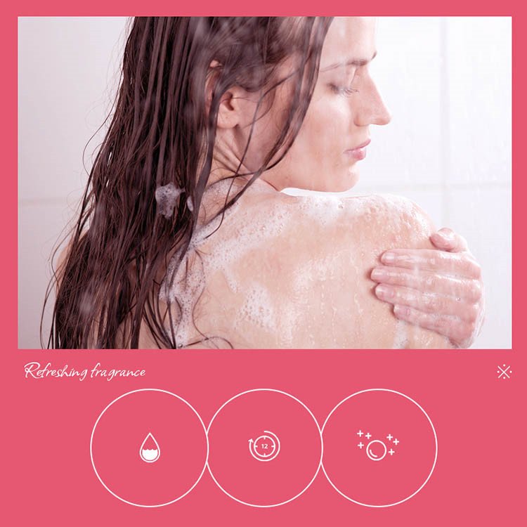 O'GULIA Shower Gel Whole Body Wash Whitening Deep Clean Skin Moisturizing Exfoliating Body Care Body Wash