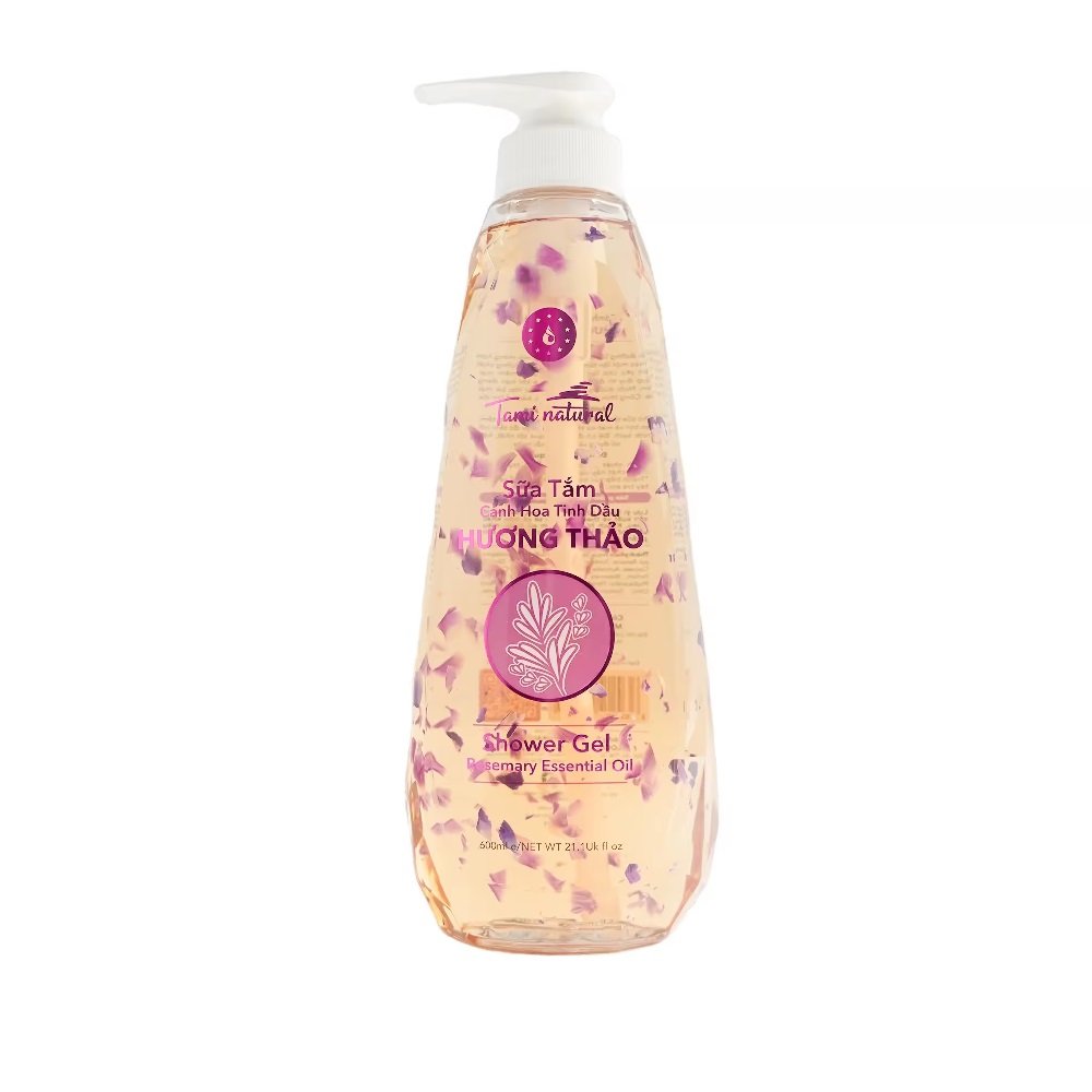 Good Price 650g Rosemary Essential Oil Shower Gel Moisturizing Whitening Body Wash for Bath Supplies Refreshing Showering Liquid