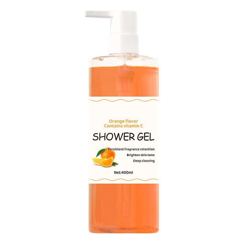 High Quality Skin Lightening Perfume Peach Oem Nursing Natural Cheap Fruit Body Wash Liquid shower Gel