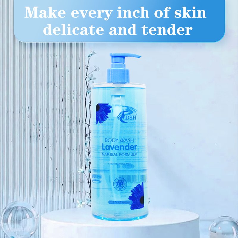 Wholesale OEM/ODM 600ml Natural Shower Gel Organic Body Wash Moisturizing Skin Nourishing Shower Gel