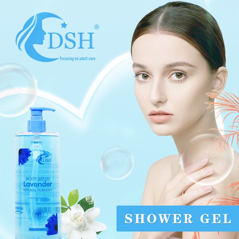 Wholesale OEM/ODM 600ml Natural Shower Gel Organic Body Wash Moisturizing Skin Nourishing Shower Gel