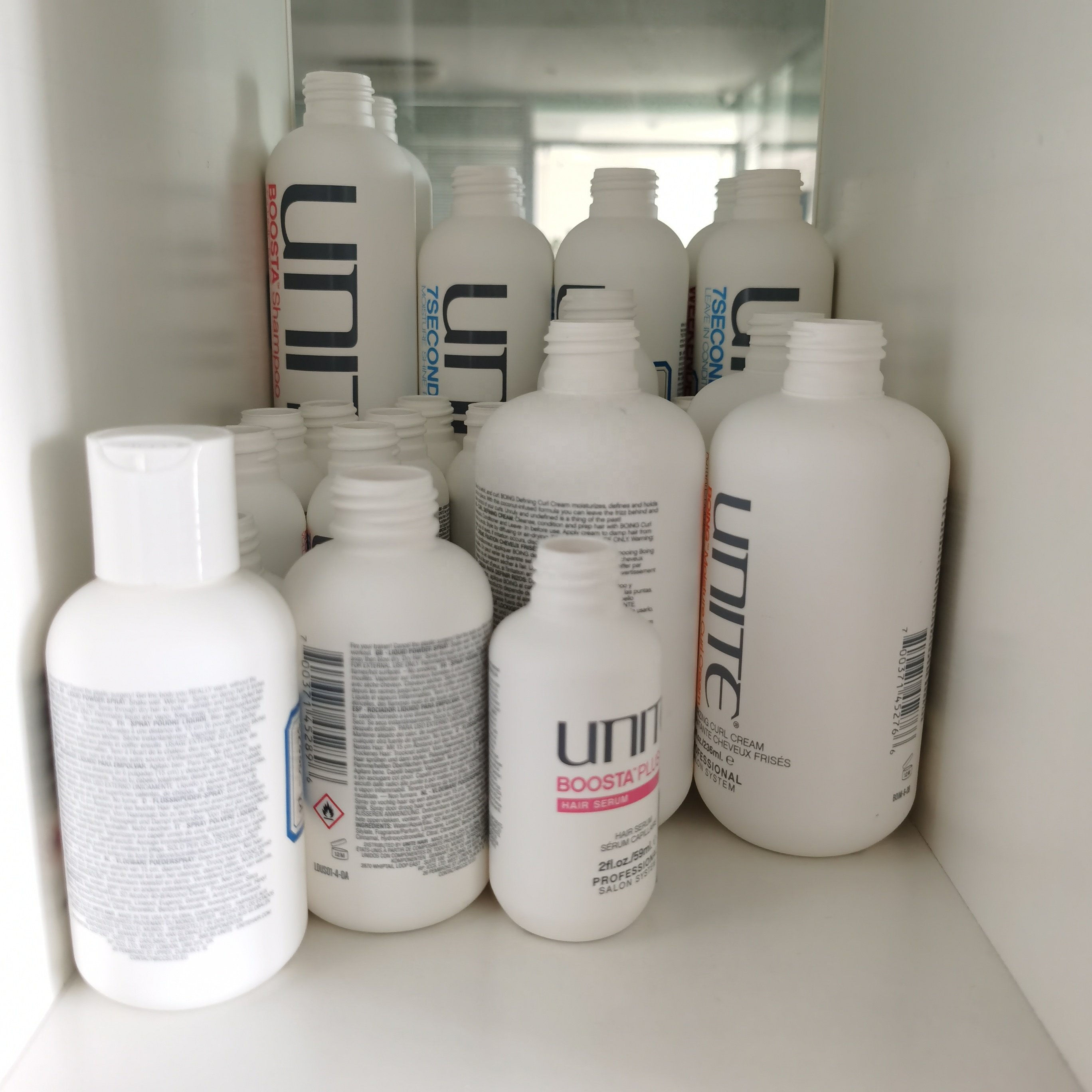 HDPE Shampoo Body Wash Lotion Packaging Container Flip Top Cap Empty Plastic Squeeze Lotion Bottles 8oz