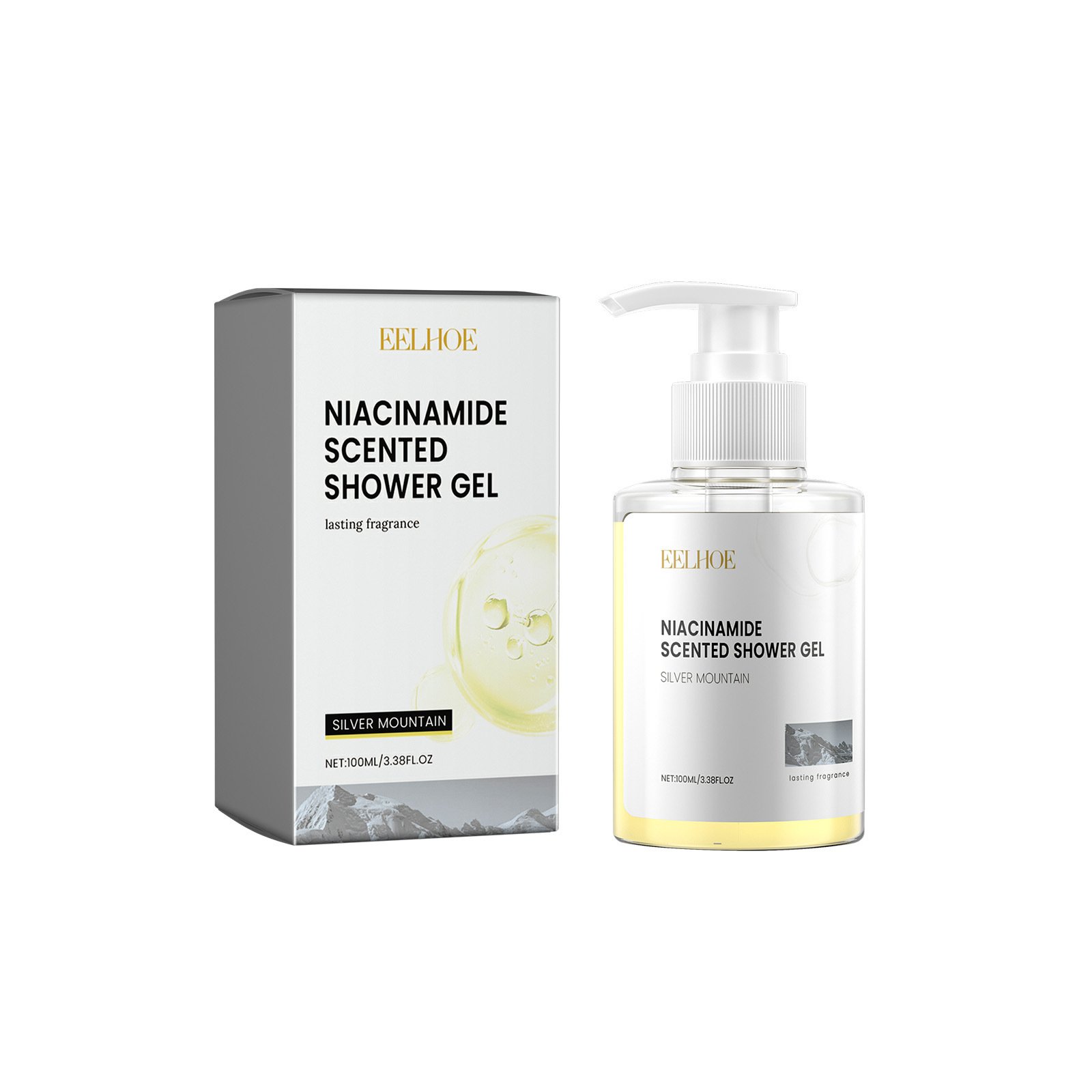 Niacinamide Fragrance Shower Gel Hot Sale Moisturizing Repair Niacinamide Fragrance Shower Gel