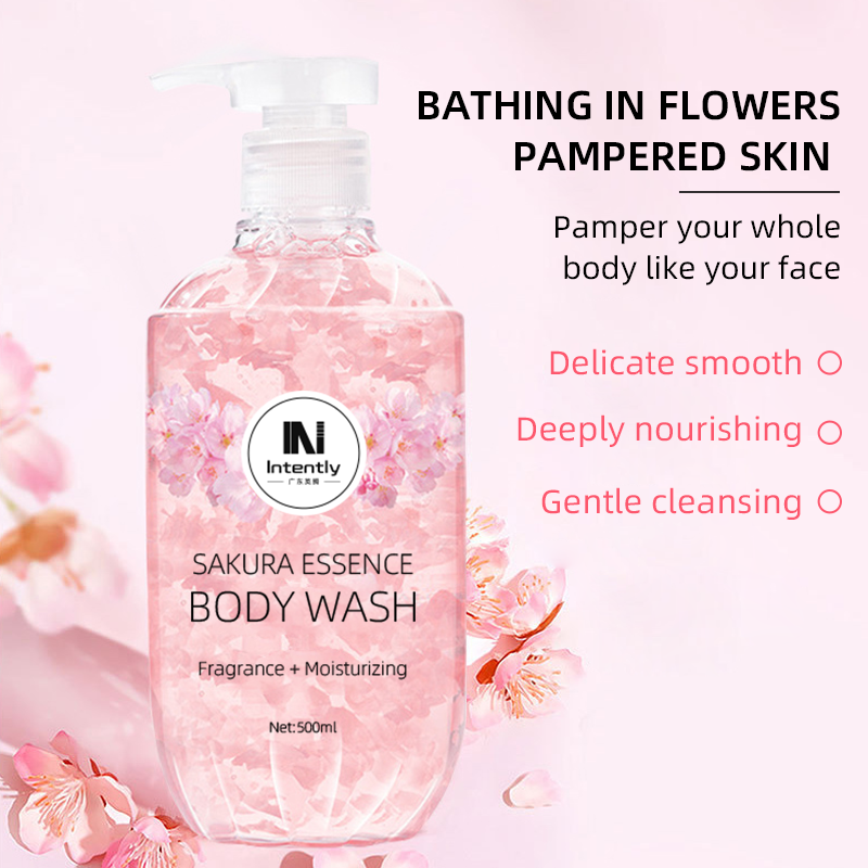 Natural Whitening Body Wash Moisturizing Exfoliating Scrub Bath hotel body lotion branded