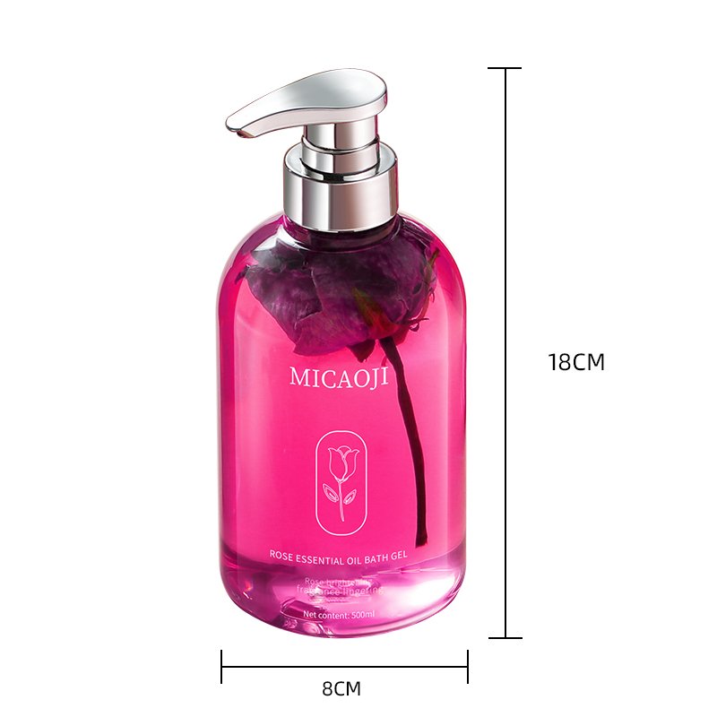 OEM/ODM rose oil shower gel intimate wash for men and women fresh skincare