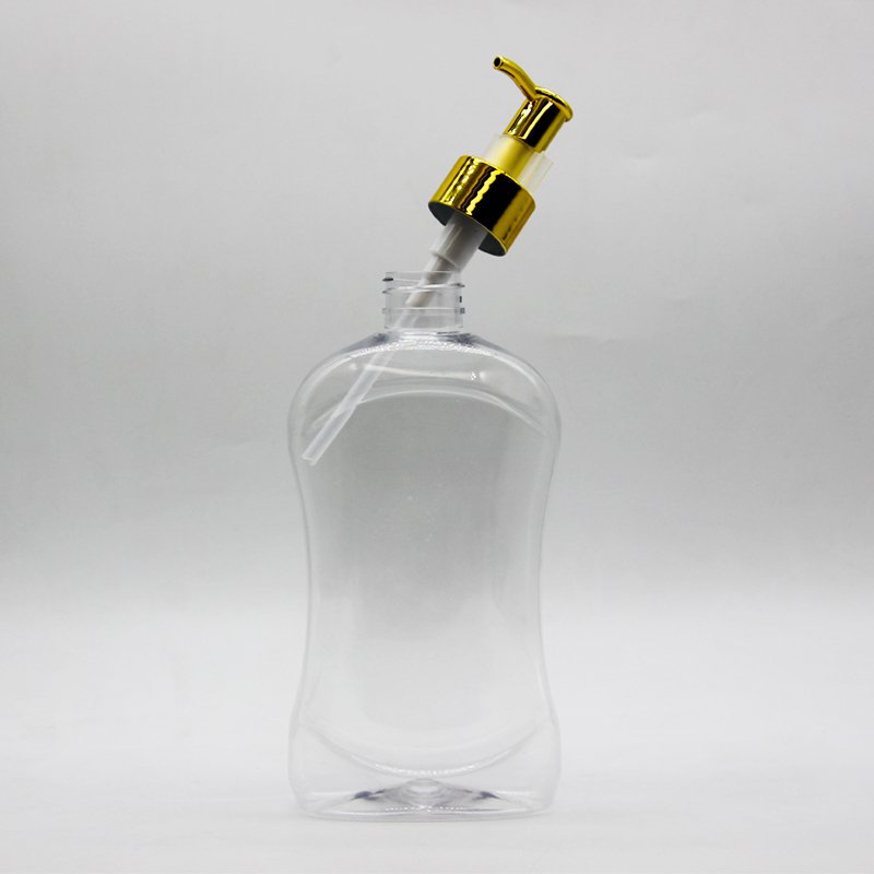 Factory Directly Supply 500ml Pet Plastic Shampoo Bottle Body Lotion Bottle Shower Gel Bottle
