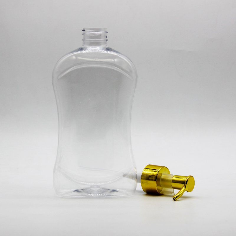 Factory Directly Supply 500ml Pet Plastic Shampoo Bottle Body Lotion Bottle Shower Gel Bottle