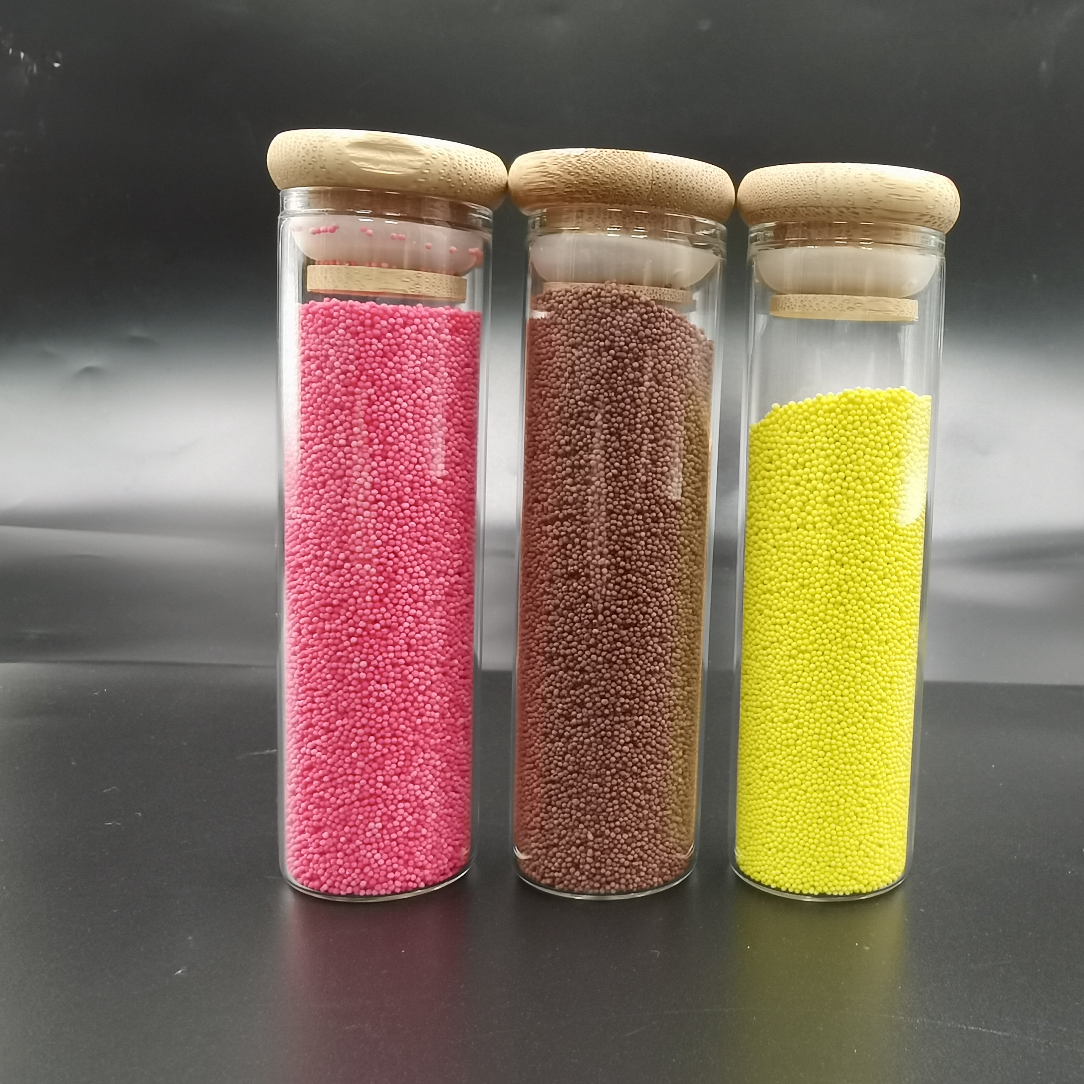 Jojoba beads for shampoo, cosmetics grade cullose beads, contain Vitamins and plant extracts