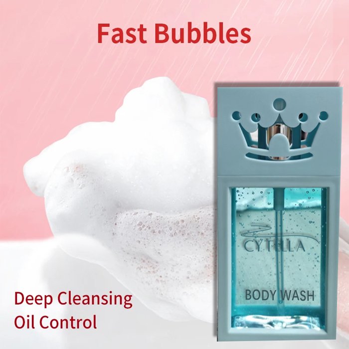 OEM Deep Moisture Moisturizing Body Cleanser Vitamin C Dry Skin Hydrating Whitening Bath Body Wash
