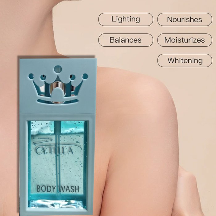 OEM Deep Moisture Moisturizing Body Cleanser Vitamin C Dry Skin Hydrating Whitening Bath Body Wash