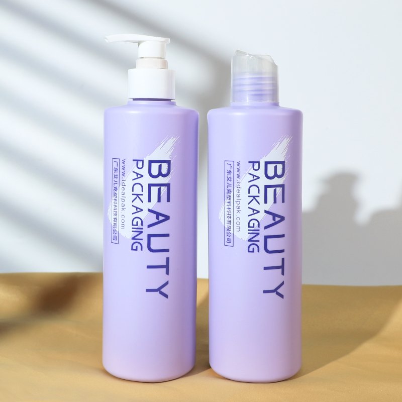 Idealpak Wholesale Skincare Packaging Shower Gel Empty Bottles Lotion Pump PE Bottle Set