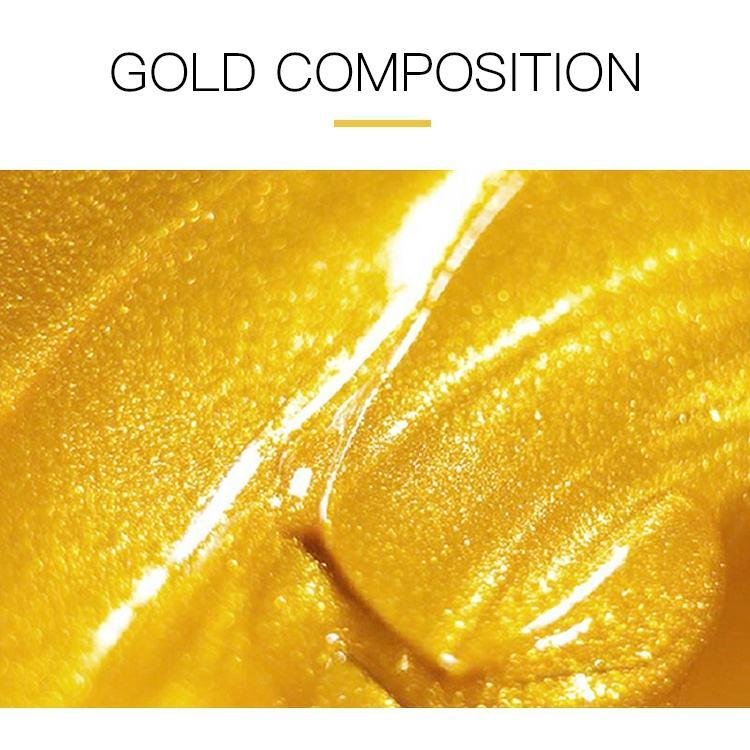 Personal custom 500ml gold honey shower gels fragrance lasting body wash