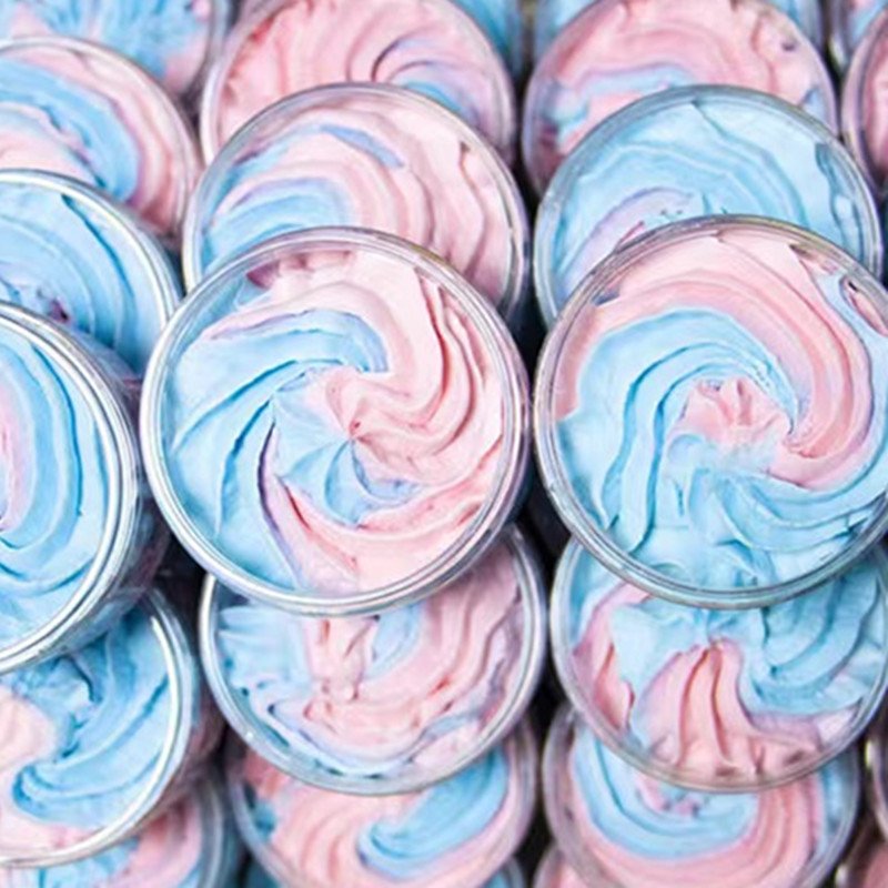 Wholesale Whipped Soap Natural Lightening Shower Gel Cleaning Fruity Exfoliating Body Scrub Cream