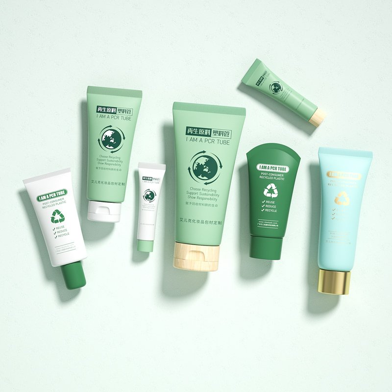 PCR Luxury Shampoo And Shower Gel Liquid Soap Bottle Cream Jar And Tube