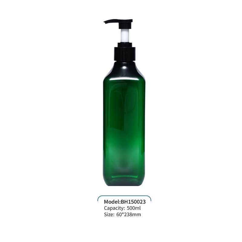 High quality luxury pet shampoo shower gel plastic square bottles 60ML 500ml
