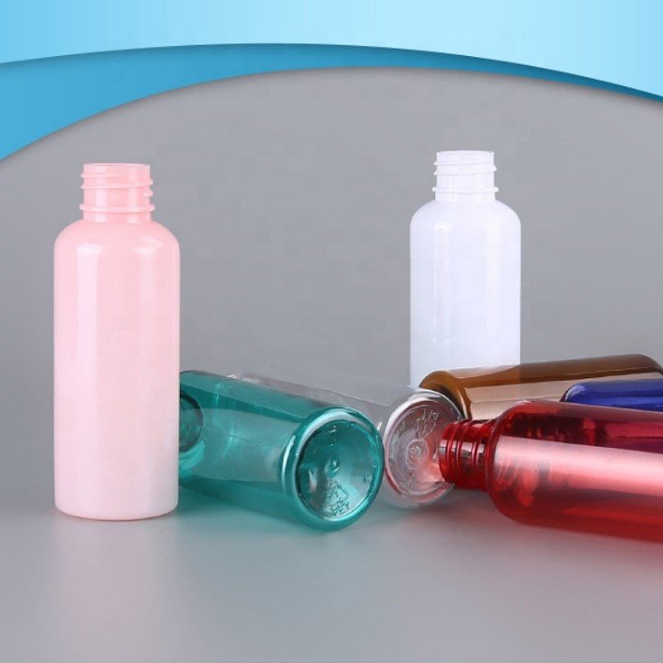 5-500ml PET plastic flip cap lotion gel bottle empty shower gel bottle