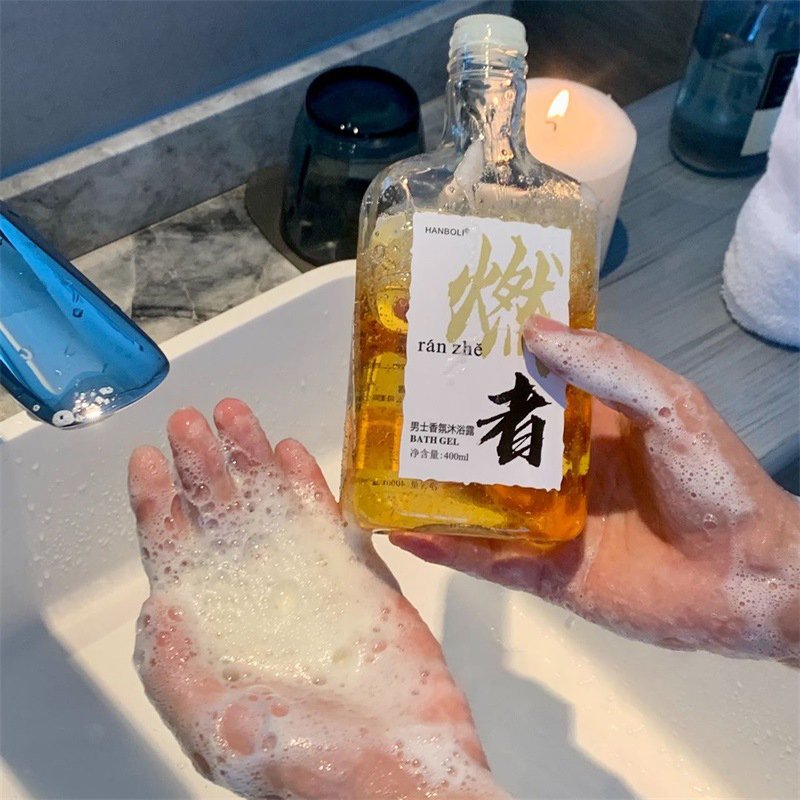 OEM Customized Natural Perfume Body Wash For Men Sua tam Long Lasting Fragrance Body Care Deep Cleansing Shower Gel