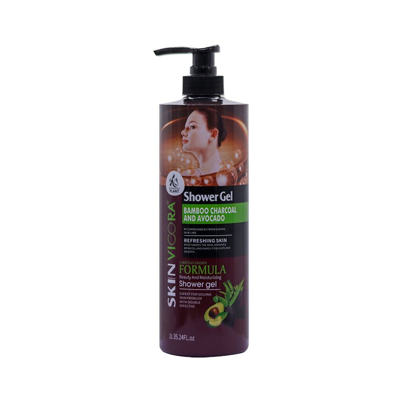 OEM ODM 1000ml VICORA Fruit Essence Extract Shower Gel Wholesale Moisturizing Female Nourishing Whitening