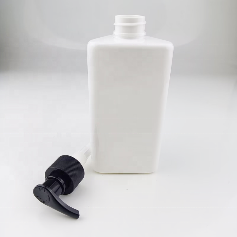 promotion private label 300ml shower gel empty PET plastic lotion bottle with pump