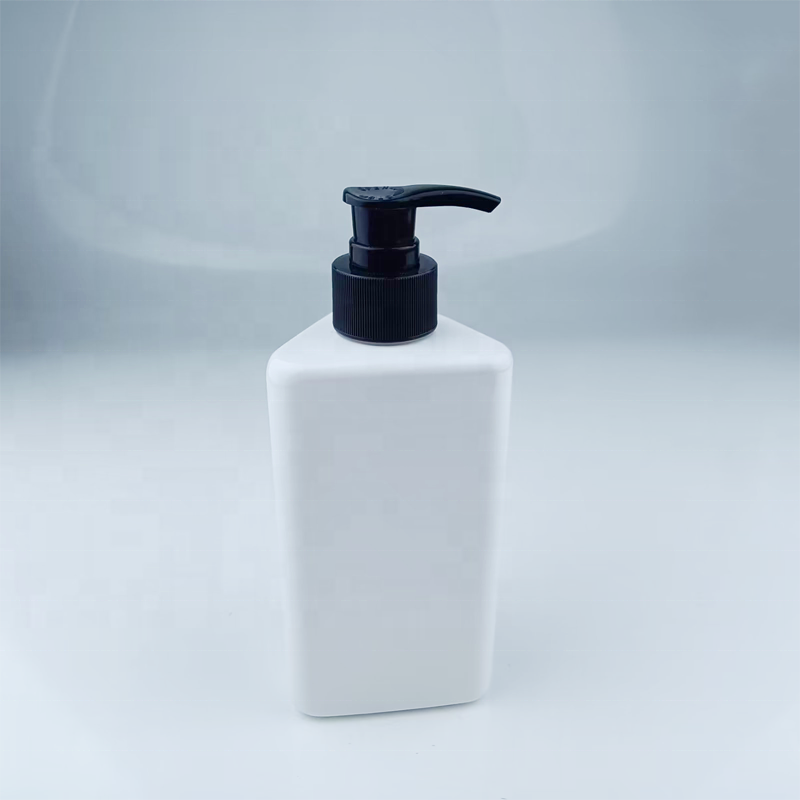 promotion private label 300ml shower gel empty PET plastic lotion bottle with pump