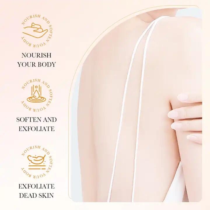 Hot Sale 520ml Private Label SADOER Vitamin C Shower Gel Wholesale Moisturizing Nourishing Whitening Body Wash