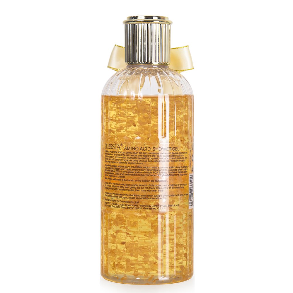 Wholesale body cleaning flower shower gels body wash products customization high quality luxury amino acid shower gel