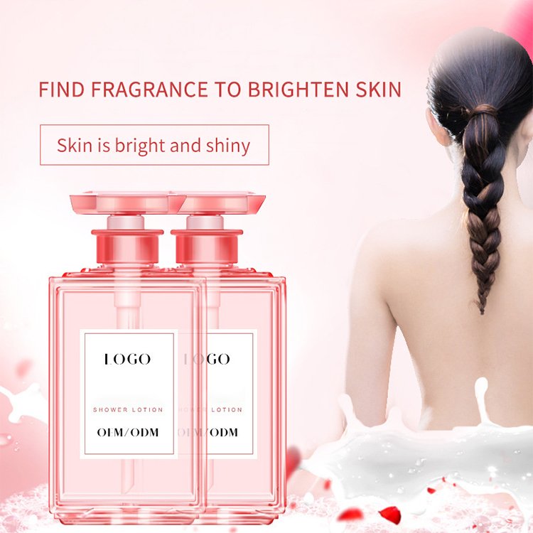 OEM/ODM Private Label Whitening Organic Niacinamide Shower Gel and Lotion Body Wash With Fragrance
