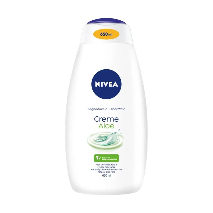 Nivea Aloe Creme Shower Gel 650ml