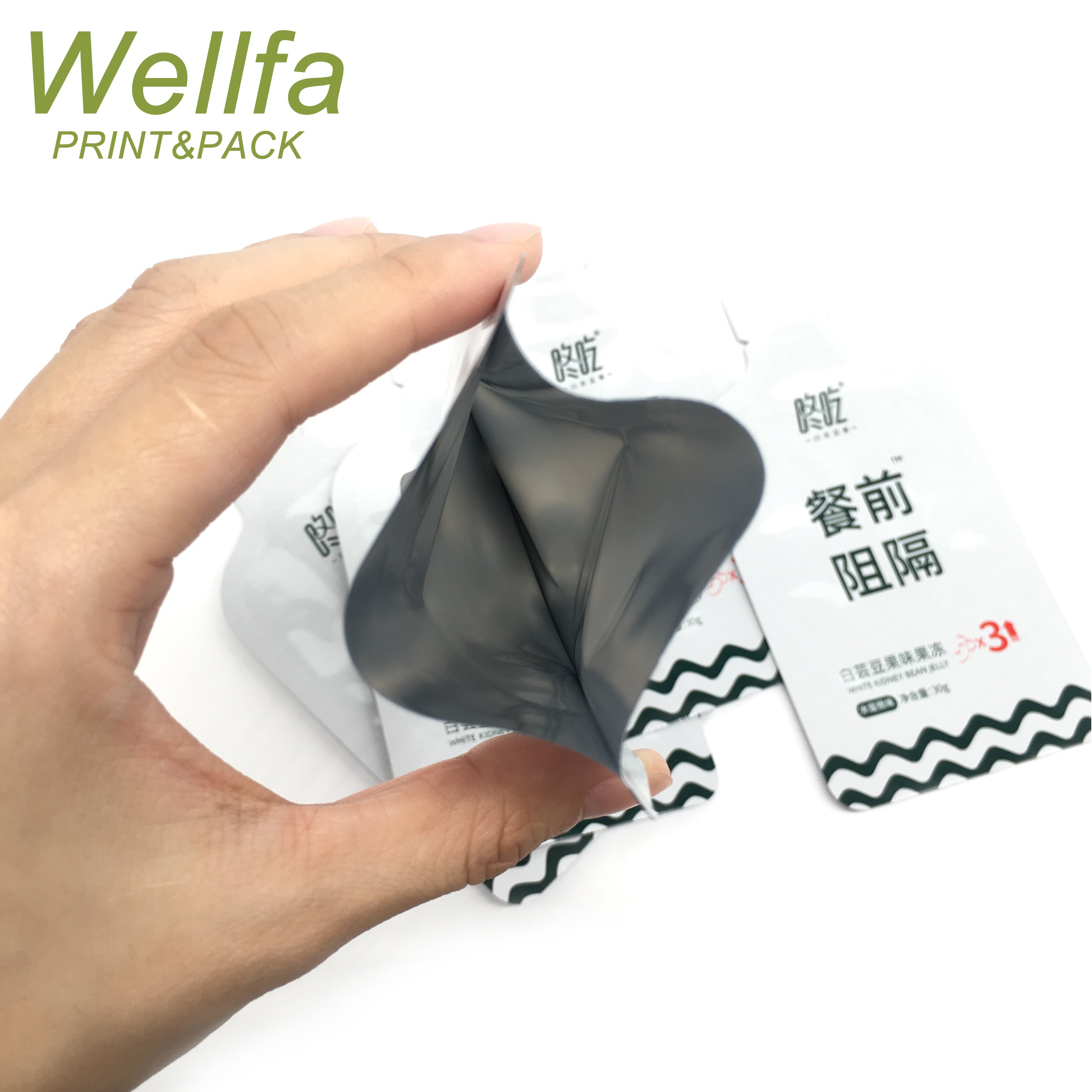 Custom Energy Gel Packaging Bag / Individual Pack For Liquid Gel