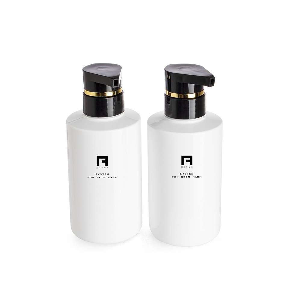 white pet lotion bottles 300ml shower gel bottle 400ml 600ml private label bottle shampoo packaging 500ml body lotion packaging