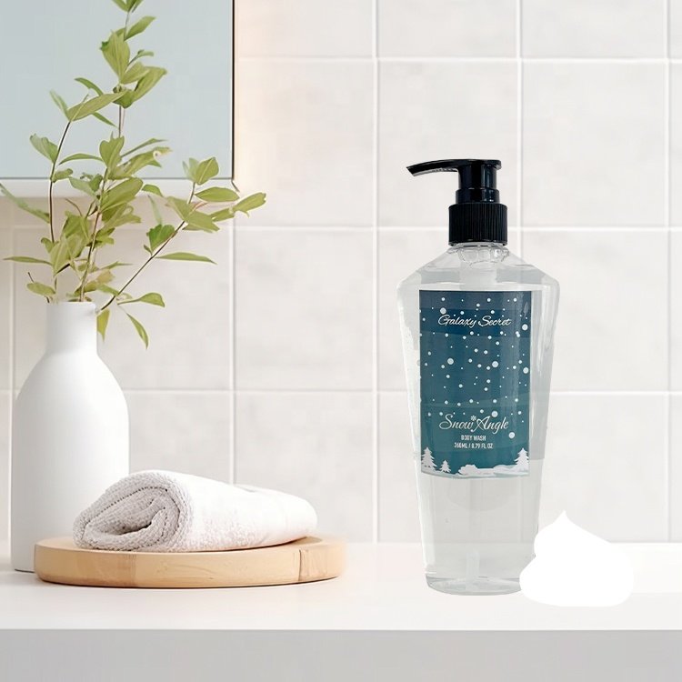 OEM Wholesale Aromatic Cleansing Body Wash Foam Abundance Body Wash Gift Set