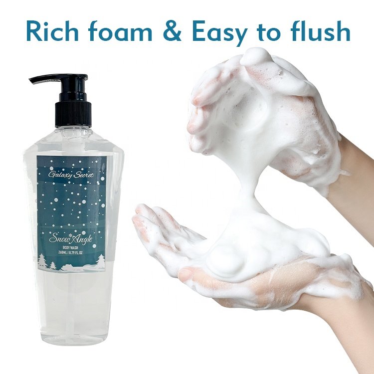 OEM Wholesale Aromatic Cleansing Body Wash Foam Abundance Body Wash Gift Set