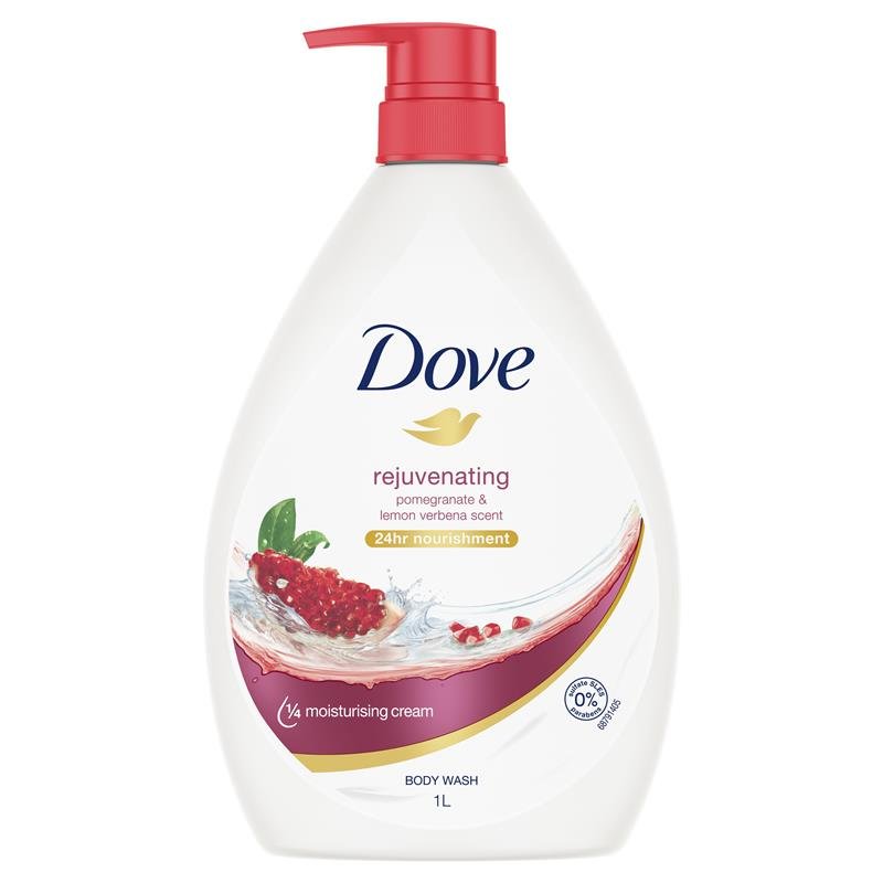 Dove Gentle Exfoliating Body Wash 550ml Whitening Shower Gel with Aloe and Milk Fragrance Moisturizing Refreshing for Adults