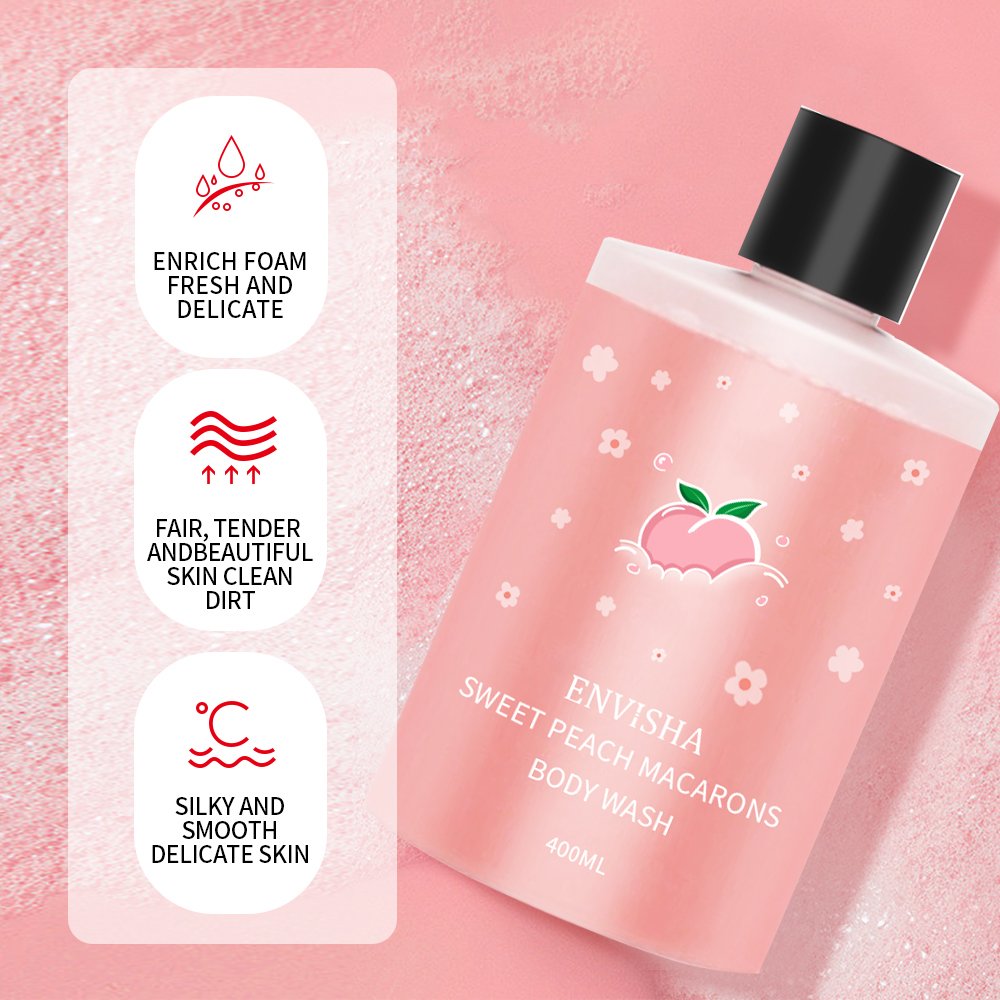 Wholesale Skin Care Shower Gel Moisturizing Exfoliating Body Cleanser Wash For Women
