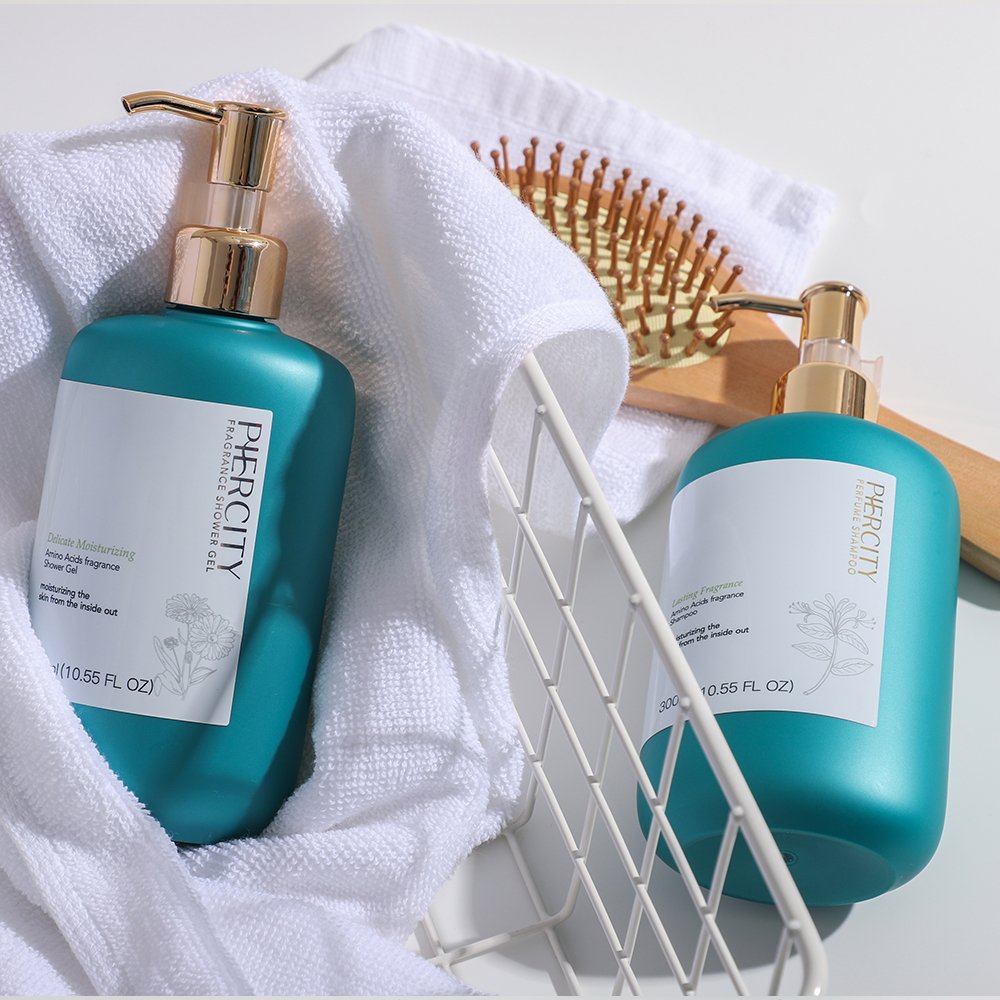 Amino Acid Hair Shampoo Shower Gel Two Pieces Personal Care Product Hair And Body Clean Shower Bath