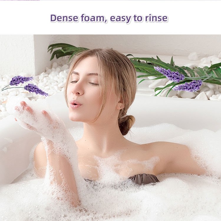 Starplex 500ml Fresh Scented Milk Shower Gel Moisturizing Skin Glitter Gel with Refreshing Perfume & Bubbles