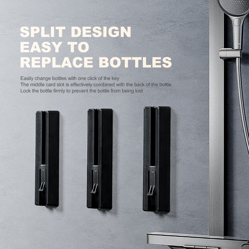 High Quality 360ml Hotel Large Bottle Shampoo Shower Gel And Conditioner Wall-Hanging Anti-Theft Design Disposable Liquid