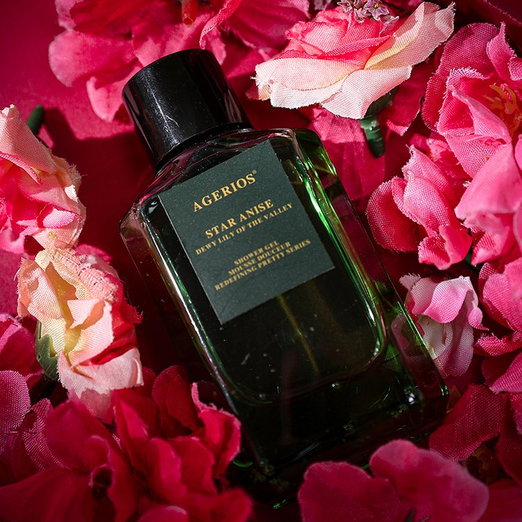 Agerios Amazing Grace Bath Shower Gel Moisture Hydrating Body Wash